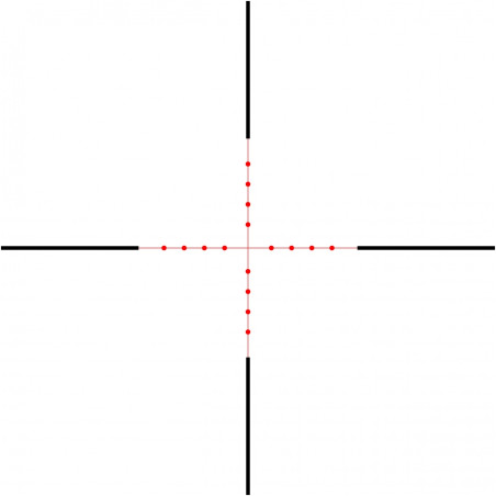 Luneta Hawke Vantage 3-9x40 AO IR Mil Dot