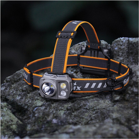 Fenix HP16R czarna latarka czołowa 1250 lm