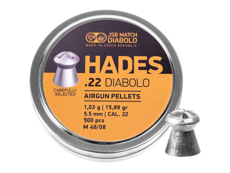 Śrut diabolo JSB Hades 5,5 mm 500 szt.