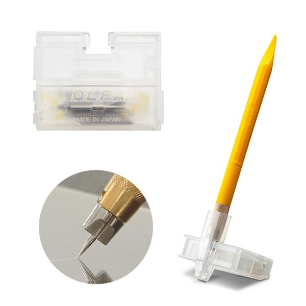 Skalpel OLFA AK-5 z 30 ostrzami i igłą