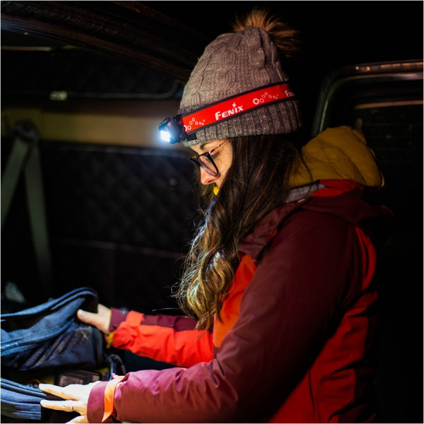 Latarka czołowa Fenix HL16 Czarna 450 lm