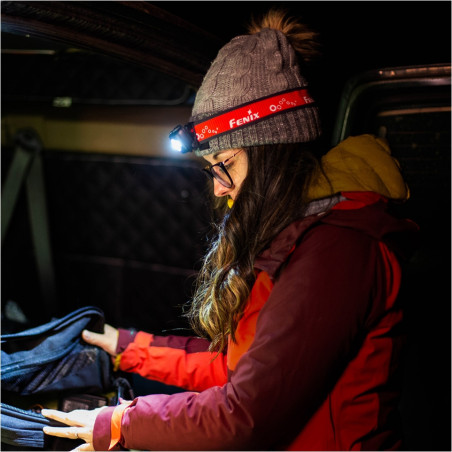 Latarka czołowa Fenix HL16 Czarna 450 lm