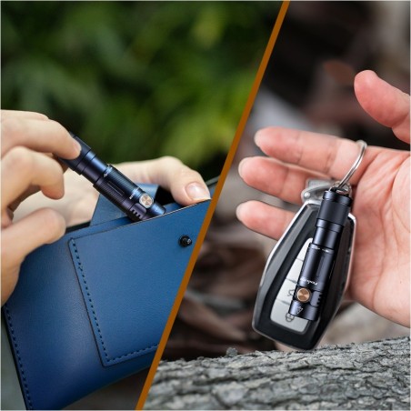 Latarka Fenix E05R 400 lm, kompaktowa latarka EDC