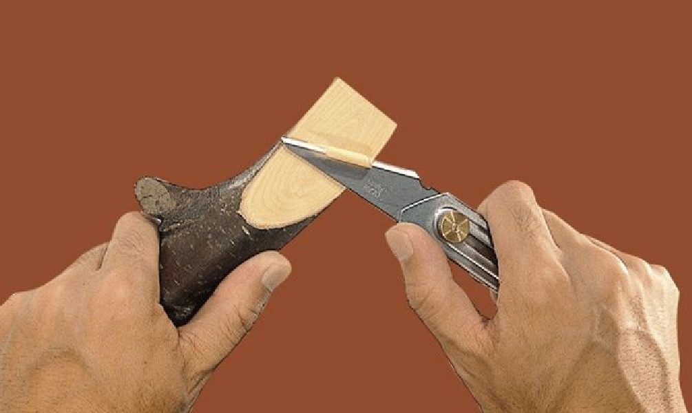 Skalpel OLFA CK-2 nożyk metalowy do drewna