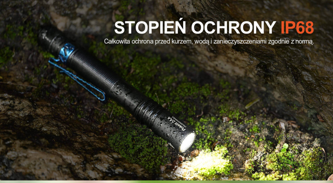 Acebeam Pokelit 2AA 600 lm 5000K Czarna