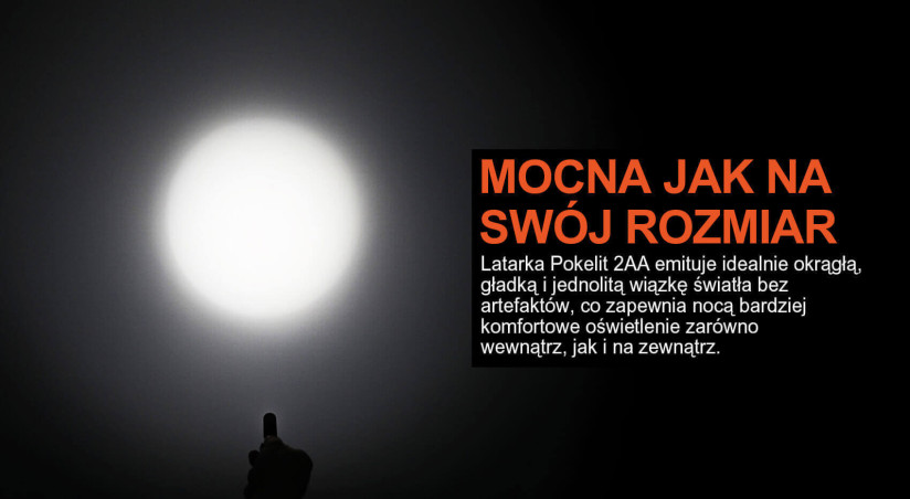 Acebeam Pokelit 2AA 5000K CRI90 zielona 600 lm 101 m