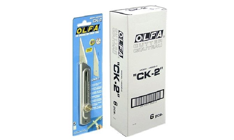Skalpel OLFA CK-2 nożyk metalowy do drewna