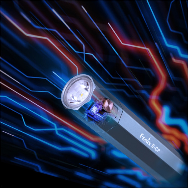 Latarka diodowa Fenix E-CP Niebieska - 1600lm