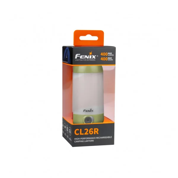 Lampa kempingowa Fenix CL26R Zielona - 400lm