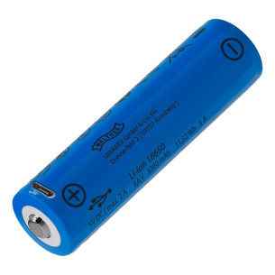 Akumulator Walther ICR 18650 3200 mAh USB