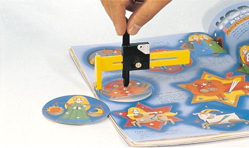 Cyrkiel nóż do wycinania kół 1-15 cm