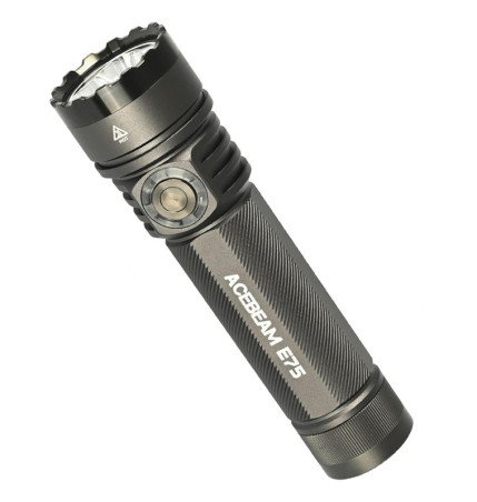 Acebeam E75 6500K szara 4500 lm zasięg 260 m