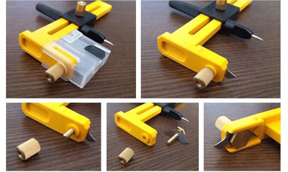 Cyrkiel nóż do wycinania kół 1-15 cm