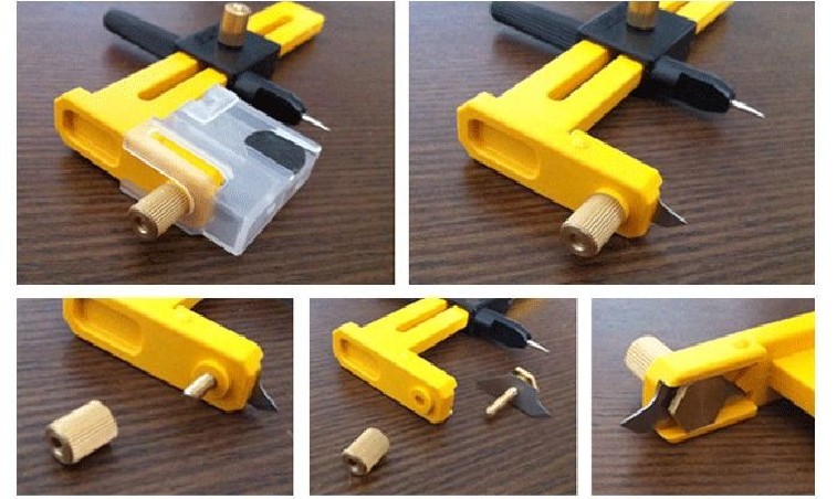 Cyrkiel nóż do wycinania kół 1-15 cm