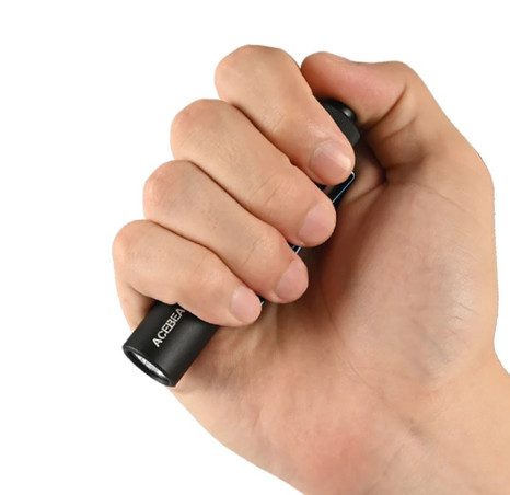 Latarka ACEBEAM Pokelit AA 5000K czarna 550 lm