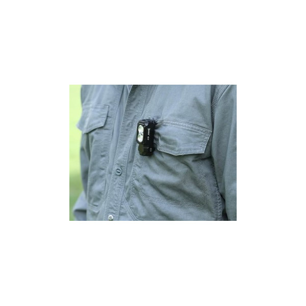 WUBEN E7 6500K Czarna latarka 1800 lm