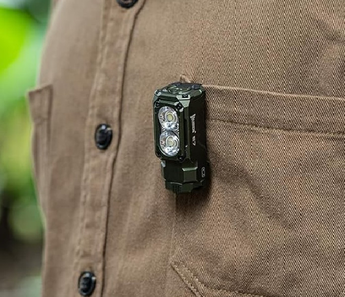 WUBEN E7 6500K zielona 1800 lm