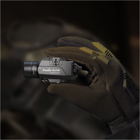 Latarka na broń Fenix GL23R 1200 lm z laserem