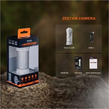 Fenix CL22R latarka kempingowa 500 lm Biała