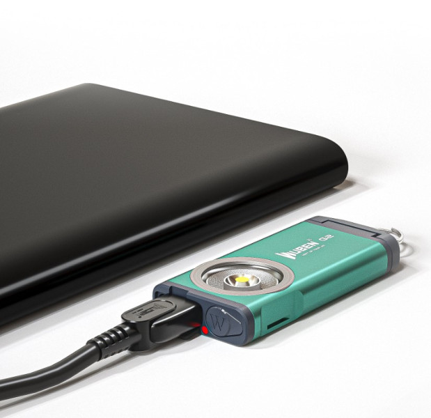 Latarka diodowa WUBEN G2 Zielona - 500lm