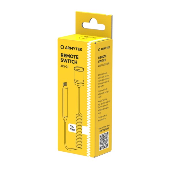 Włącznik żelowy skręcony 25-70 cm ARMYTEK ARS-01