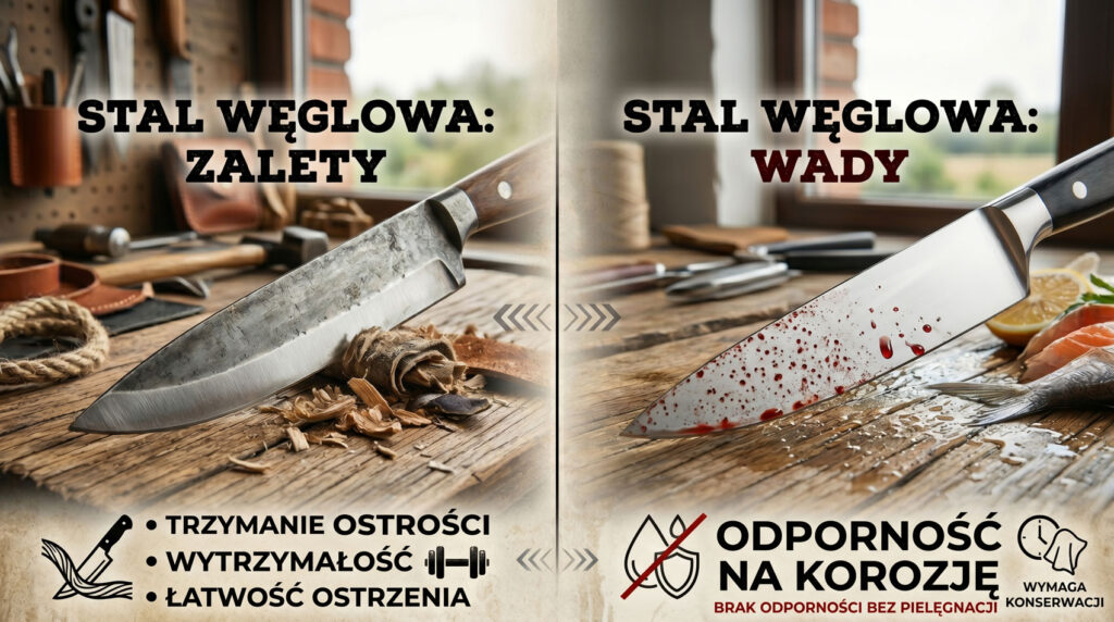 Jaka jest najlepsza stal na nóż myśliwski lub kuchenny?